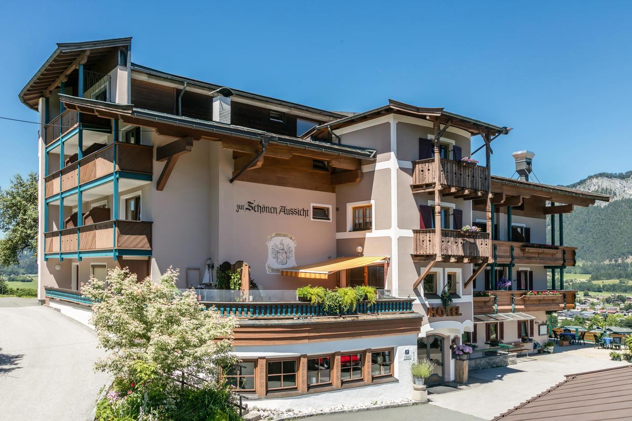 Hotel-Gasthof Zur Schoenen Aussicht Sankt Johann in Tirol Exterior foto