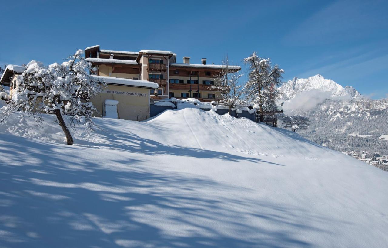 Hotel-Gasthof Zur Schoenen Aussicht Sankt Johann in Tirol Exterior foto